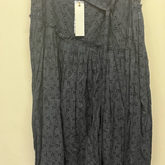 NWT A line embroidered  cotton skirt - Picture 10 of 10